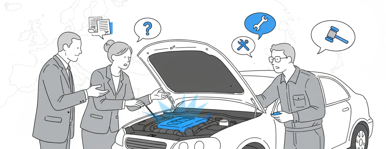 avocat vice caché après achat voiture